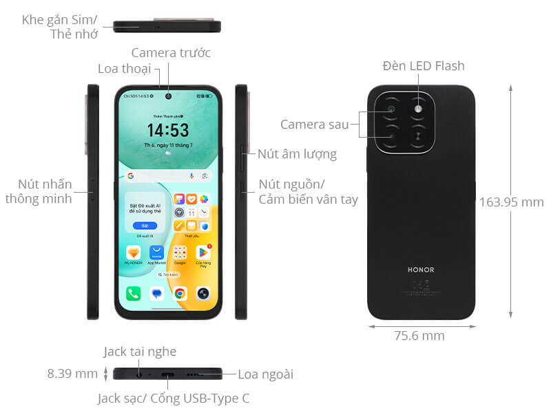 Camera chụp ảnh sắc nét, AI hỗ trợ