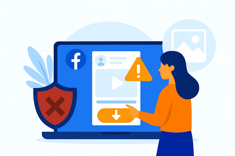 Mẹo Tải Video, Ảnh Facebook Về Máy Mà Không Cần App
